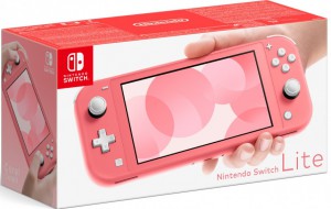 Приставка Игровая приставка Nintendo Switch Lite (кораллово-розовый)
