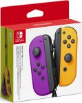 Набор контроллеров Joy-Con для Nintendo Switch (неоново фиолетовый/неоново оранжевый)