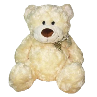 Мягкая игрушка Медведь (белый, с бантом 48 см)