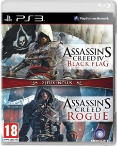 игра Комплект Assassin's Creed 4: Черный Флаг + Assassin's Creed: Изгой PS3