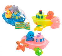 Набор игрушек для ванны 'Корабль друзей'