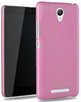 Чехол бампер для смартфона Xiaomi Case for Redmi Note 2 Pink Лицензия