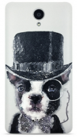 Чехол бампер для смартфона Xiaomi Redmi Note 2 Cartoon series 3D Dog Gentleman (1154800034)