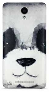 Чехол бампер для смартфона Xiaomi Redmi Note 2 Cartoon series 3D Panda (1154800035)