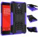 Чехол бампер для смартфонов Xiaomi Redmi Note 2 Anti-shock Black-Purple (2825664)