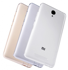 фото Чехол бампер силиконовый Nillkin Transparent N-TPU для смартфонов Redmi Note 2 White #3