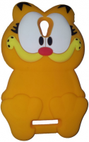Чехол бампер силиконовый Xiaomi Silicon Case Non-slip для смартфона Redmi Note 2 'Garfield'