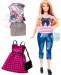 фото Набор Barbie 'Модница с одеждой, блондинка в полосатой майке с бантом' (DTD96-37) #5