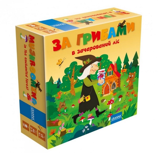 

Настольная игра 'За грибами в заколдованный лес' (82166)