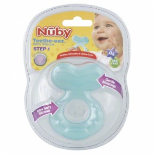 фото Силиконовый прорезыватель Nuby 'Рыбка' синий #3