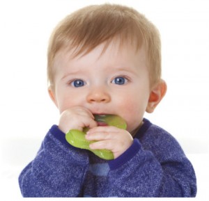 фото Силиконовый прорезыватель Nuby 'Рыбка' зеленый #2