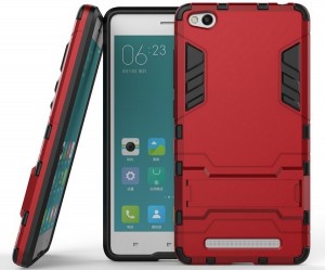 Чехол бампер для смартфонов Xiaomi Redmi 3 Anti-shock Red