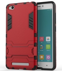 фото Чехол бампер для смартфонов Xiaomi Redmi 3 Anti-shock Red #2