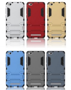 фото Чехол бампер для смартфонов Xiaomi Redmi 3 Anti-shock Red #3