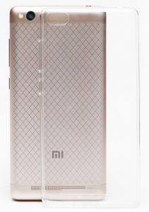 Чехол бампер силиконовый для смартфонов Xiaomi Redmi 3 White