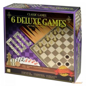 Классические игры Набор из 6-ти игр Делюкс Merchant Ambassador (ST039)