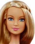 фото Кукла Barbie 'Барби Модница, блондинка в черном платье с цветочным принтом' (DGY54-28) #2