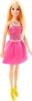 Кукла Barbie 'Блестящая блондинка в розовом платье'  (T7580-3)