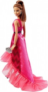 фото Кукла Barbie 'Розовая изысканность, шатенка в блестящем платье' (DGY69-2) #3