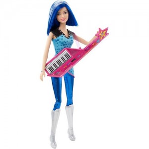 Кукла Barbie 'Звезда сцены с синтезатором, серия Рок-принцесса' (CKB60-2)