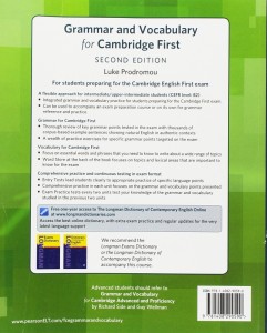 фото страниц Grammar and Vocabulary for FCE 2nd Edition with key + access to Longman Dictionaries Online #2