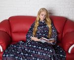 фото Плед с рукавами Homely Luxury велсофт (H_L_KLT_300_1) #2