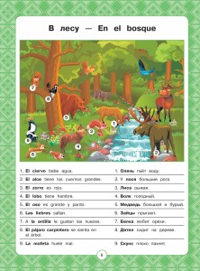 фото страниц Испанский в картинках для детей. Интерактивный тренажер с суперзакладкой #3