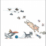 фото страниц Стихи, песенки и сказки в рисунках В.Сутеева #2