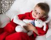 Плед с рукавами Homely Kids Original флис (H_KO_RED_260_1)