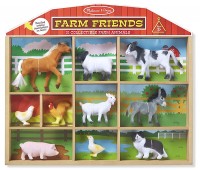 Игровой набор Melissa&Doug 'Животные фермы' 10 шт. (MD594)