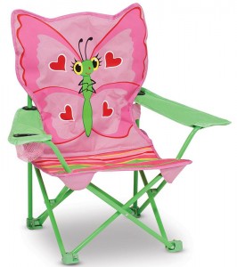 Раскладной детский стульчик Melissa&Doug 'Бабочка Белла' (MD16693)