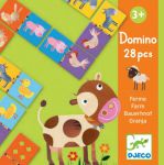 Настольная игра Djeco Домино 'Ферма' (DJ08158)